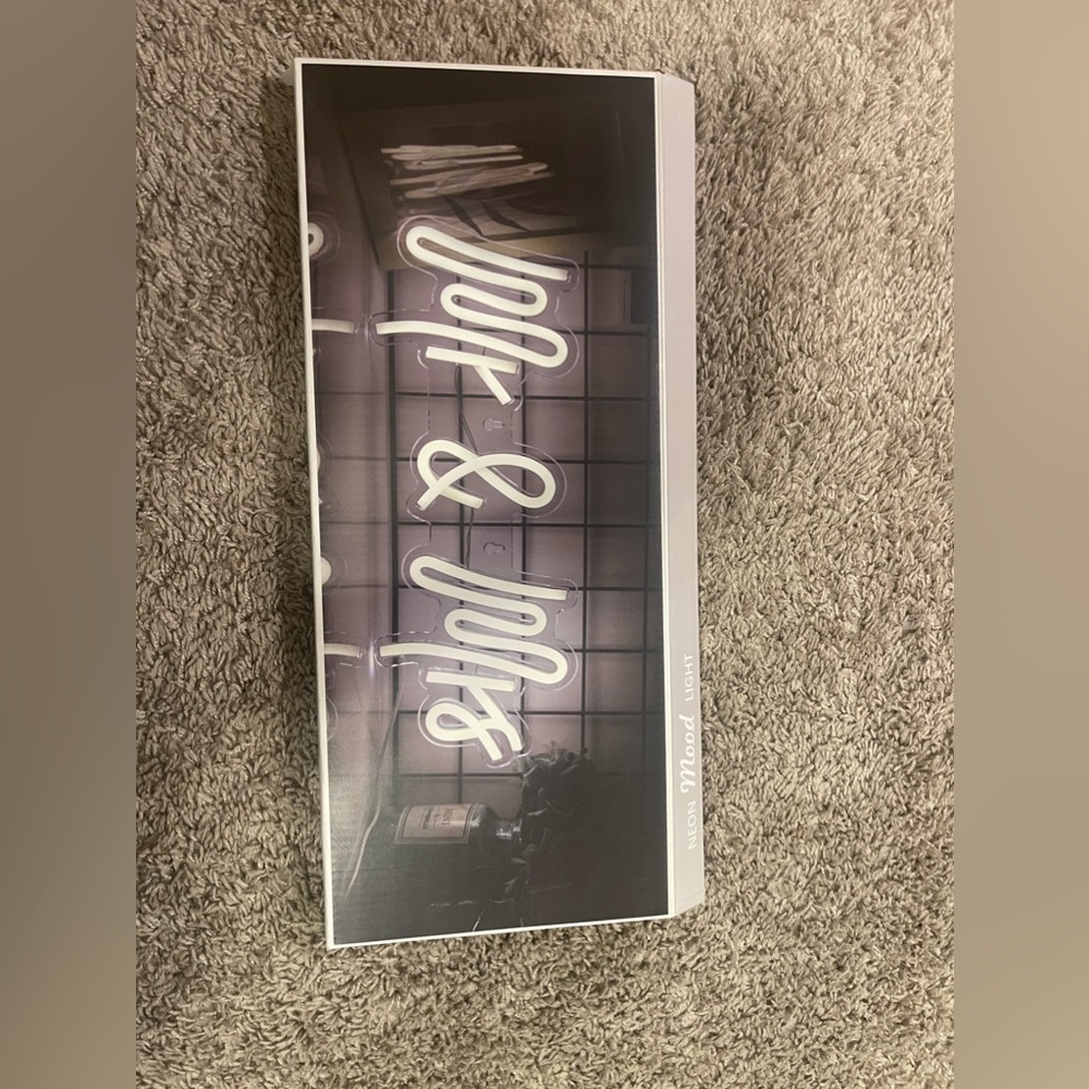 Mr & Mrs LED Light sign